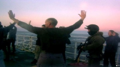 Russia detained 30 Greenpeace activists protesting against Arctic drilling at the Prirazlomnaye platform in September.- afp photo